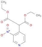 Propanedioic acid, (3-nitro-4-pyridinyl)-, diethyl ester