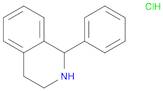 Isoquinoline, 1,2,3,4-tetrahydro-1-phenyl-, hydrochloride