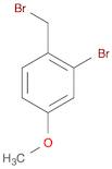 Benzene, 2-bromo-1-(bromomethyl)-4-methoxy-