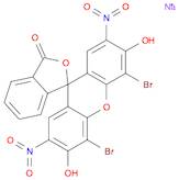 Spiro[isobenzofuran-1(3H),9'-[9H]xanthen]-3-one,4',5'-dibromo-3',6'-dihydroxy-2',7'-dinitro-, diso…