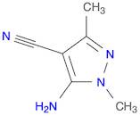 1H-Pyrazole-4-carbonitrile, 5-amino-1,3-dimethyl-