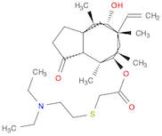 Acetic acid, [[2-(diethylamino)ethyl]thio]-,(3aS,4R,5S,6S,8R,9R,9aR,10R)-6-ethenyldecahydro-5-hydr…