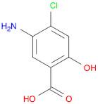 Benzoic acid,5-amino-4-chloro-2-hydroxy-