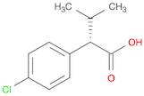 Benzeneacetic acid, 4-chloro-a-(1-methylethyl)-, (aS)-