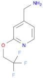 4-Pyridinemethanamine, 2-(2,2,2-trifluoroethoxy)-