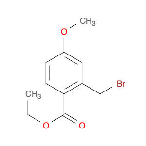 Benzoic acid, 2-(bromomethyl)-4-methoxy-, ethyl ester