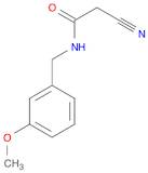 Acetamide, 2-cyano-N-[(3-methoxyphenyl)methyl]-