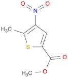 2-Thiophenecarboxylic acid, 5-methyl-4-nitro-, methyl ester