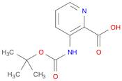 2-Pyridinecarboxylic acid, 3-[[(1,1-dimethylethoxy)carbonyl]amino]-