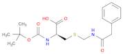 (S)-2-((tert-Butoxycarbonyl)amino)-3-(((2-phenylacetamido)methyl)thio)propanoic acid