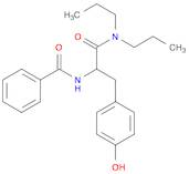 N-[(2R)-1-(dipropylamino)-3-(4-hydroxyphenyl)-1-oxopropan-2-yl]benzamide