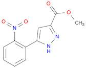 Methyl 3-(2-nitrophenyl)-1H-pyrazole-5-carboxylate