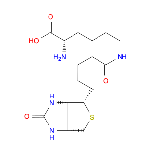 L-Lysine,N6-[5-[(3aS,4S,6aR)-hexahydro-2-oxo-1H-thieno[3,4-d]imidazol-4-yl]-1-oxopentyl]-