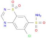 2H-1,2,4-Benzothiadiazine-7-sulfonamide, 6-chloro-, 1,1-dioxide