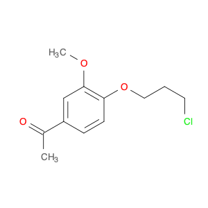 Ethanone, 1-[4-(3-chloropropoxy)-3-methoxyphenyl]-