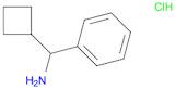 Benzenemethanamine, a-cyclobutyl-, hydrochloride