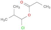 1-Propanol, 1-chloro-2-methyl-, propanoate