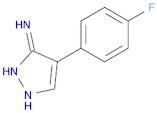 1H-Pyrazol-3-amine, 4-(4-fluorophenyl)-