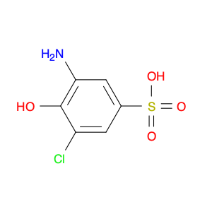 Benzenesulfonic acid, 3-amino-5-chloro-4-hydroxy-