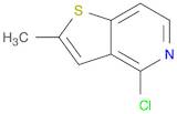 Thieno[3,2-c]pyridine, 4-chloro-2-methyl-