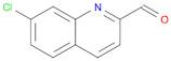 7-CHLOROQUINOLINE-2-CARBALDEHYDE