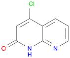 1,8-Naphthyridin-2(1H)-one, 4-chloro-