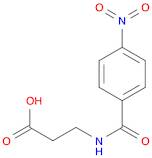 b-Alanine, N-(4-nitrobenzoyl)-