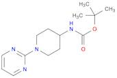 Carbamic acid, [1-(2-pyrimidinyl)-4-piperidinyl]-, 1,1-dimethylethyl ester