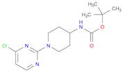 tert-butyl N-[1-(4-chloropyrimidin-2-yl)piperidin-4-yl]carbamate