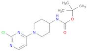 tert-butyl N-[1-(2-chloropyrimidin-4-yl)piperidin-4-yl]carbamate