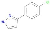 1H-Pyrazole, 3-(4-chlorophenyl)-