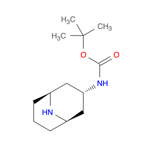 Carbamic acid, (3-exo)-9-azabicyclo[3.3.1]non-3-yl-, 1,1-dimethylethylester