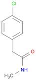 Benzeneacetamide, 4-chloro-N-methyl-