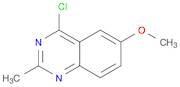 4-Chloro-6-methoxy-2-methylquinazoline