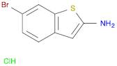 Benzo[b]thiophen-2-amine, 6-bromo-, hydrochloride