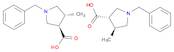 3-Pyrrolidinecarboxylic acid, 4-methyl-1-(phenylmethyl)-, (3R,4R)-rel-