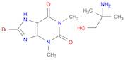 1H-Purine-2,6-dione, 8-bromo-3,7-dihydro-1,3-dimethyl-, compd. with2-amino-2-methyl-1-propanol (...