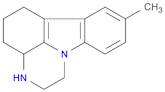 1H-Pyrazino[3,2,1-jk]carbazole, 2,3,3a,4,5,6-hexahydro-8-methyl-