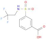 3-[(2,2,2-Trifluoroethyl)sulfamoyl]benzoic Acid