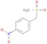 Benzene, 1-[(methylsulfonyl)methyl]-4-nitro-