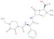 4-Thia-1-azabicyclo[3.2.0]heptane-2-carboxylic acid,6-[[(2R)-[[(4-ethyl-2,3-dioxo-1-piperazinyl)...