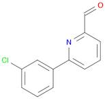 2-Pyridinecarboxaldehyde, 6-(3-chlorophenyl)-