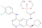 Phosphonic acid,[2-[[4-[(3-chloro-4-fluorophenyl)amino]-7-[[(3S)-tetrahydro-3-furanyl]oxy]-6-qui...