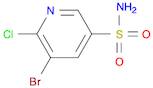 5-Bromo-6-chloropyridine-3-sulfonamide