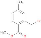 Benzoic acid, 2-(bromomethyl)-4-methyl-, methyl ester