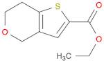 4H-Thieno[3,2-c]pyran-2-carboxylic acid, 6,7-dihydro-, ethyl ester