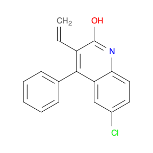 2(1H)-Quinolinone, 6-chloro-3-ethenyl-4-phenyl-