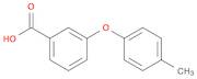 Benzoic acid, 3-(4-methylphenoxy)-