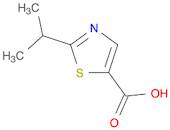 5-Thiazolecarboxylic acid, 2-(1-methylethyl)-