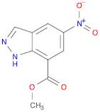 5-NITRO-1H-INDAZOLE-7-CARBOXYLIC ACID METHYL ESTER